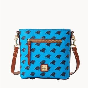 Dooney & Bourke NFL Panthers Small Zip Crossbody NWOT
